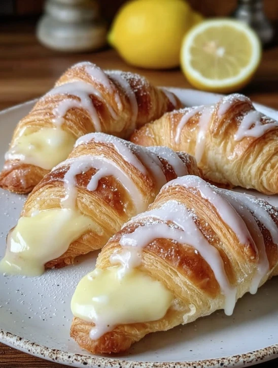 Southern Potluck Lemon Cream Cheese Crescent Rolls Recipe Easy Lemon Cream Cheese Crescent Rolls Homemade Southern Lemon C...