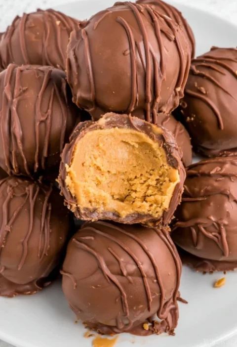 Southern Potluck Peanut Butter Balls Recipe Best Peanut Butter Balls For Potluck Easy Southern Peanut Butter Balls How To ...