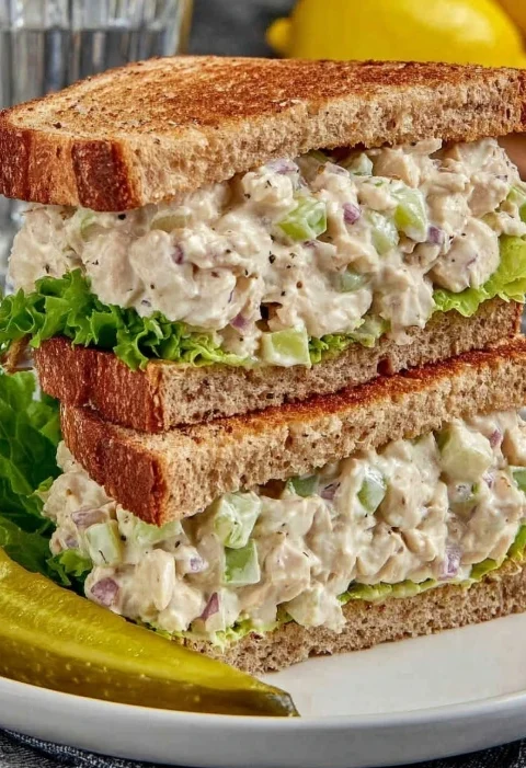 Southern Potluck Tuna Salad Sandwich Recipe Best Tuna Salad Recipe For Potlucks Easy Southern Tuna Salad Sandwich Healthy ...