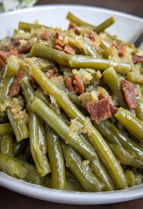 Southern Style Green Beans Recipe Best Southern Green Beans How To Cook Southern Green Beans Fresh Green Beans Southern Re...