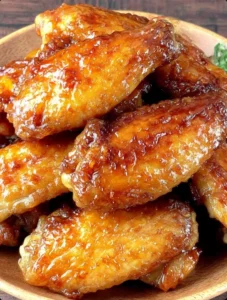 Sticky Pan-Fried Chicken Wings