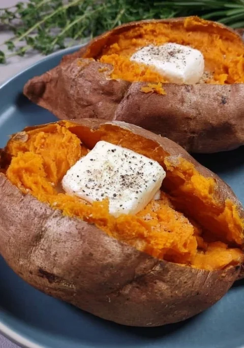 Sweet Potatoes Microwave