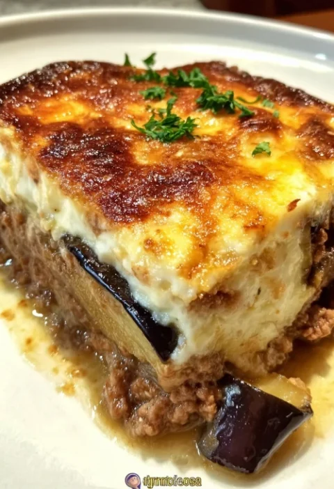 Traditional Greek Moussaka Recipe Grandma Old-world Moussaka Cooking Tips Best Greek Moussaka Ingredients List How To Make...