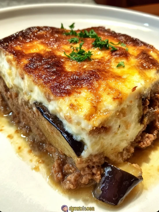 Grandma’s Old-World Greek Moussaka