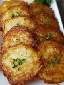 Warm Holiday Table German Potato Pancakes