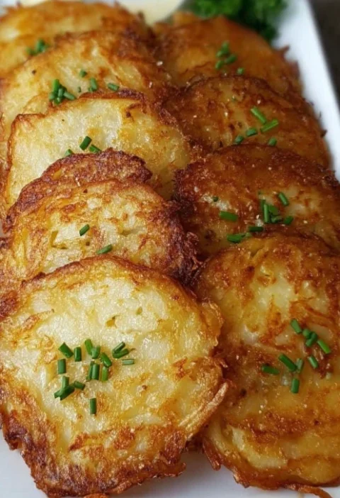 Warm Holiday Table German Potato Pancakes