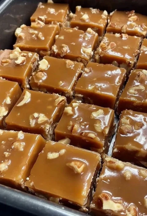 Warm Holiday Table Oklahoma Nut Candy