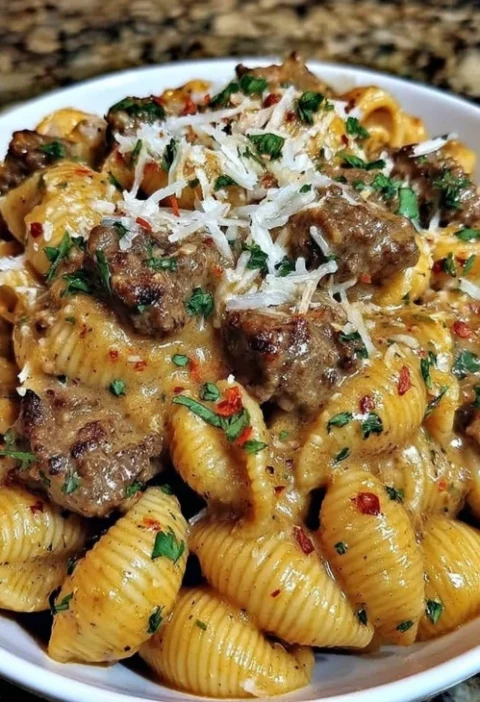 Warm Homestead Paprika Steak Shells Recipe Easy Paprika Steak Stuffed Shells Best Beef And Paprika Shell Pasta Gourmet Stu...