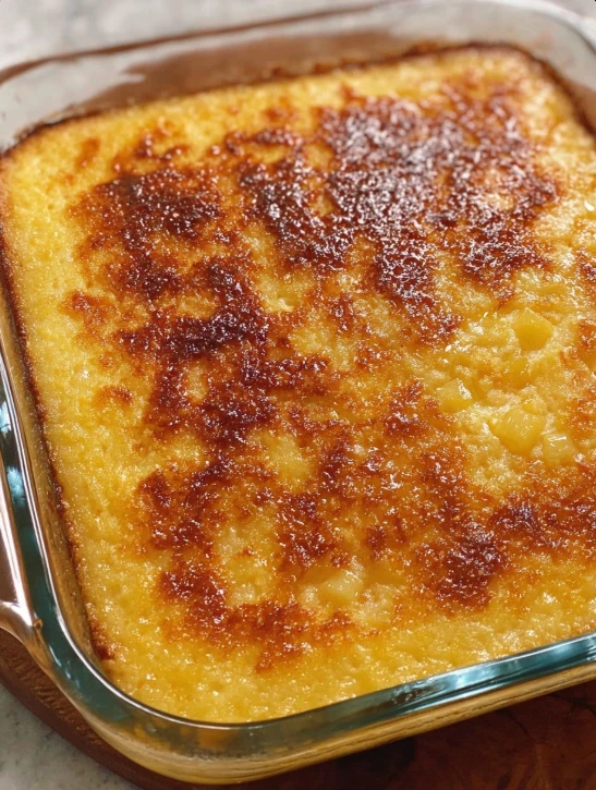 Warm Holiday-Table Pineapple Bake