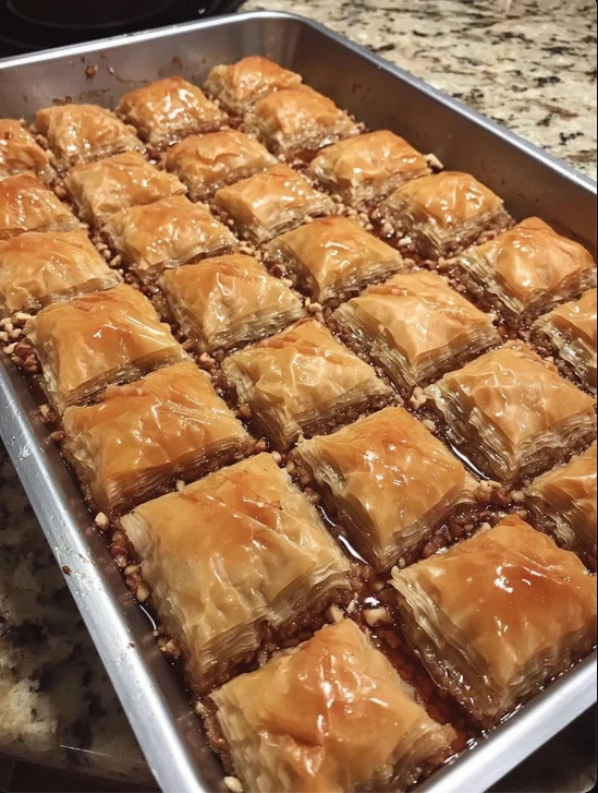 Warm Winter Christmas Baklava