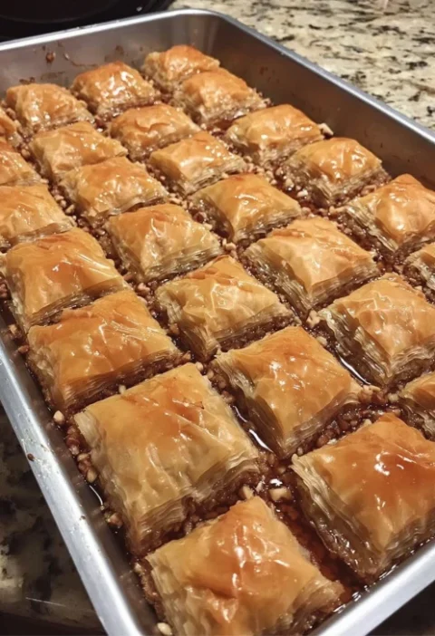 Warm Winter Christmas Baklava