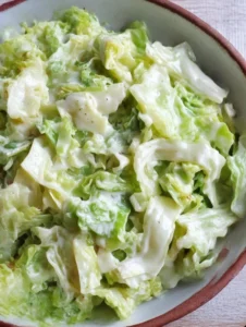 1930s Creamed Cabbage