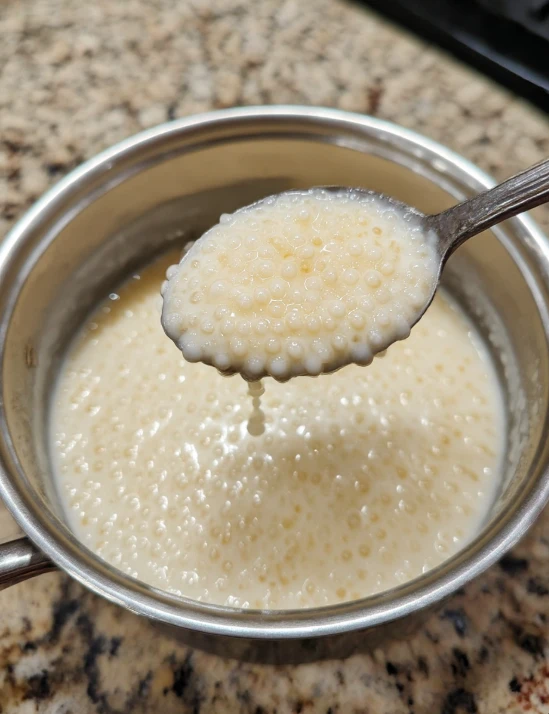 4-Ingredient Stovetop Tapioca Pudding