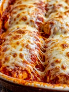 5-Ingredient Chicken Parm Casserole
