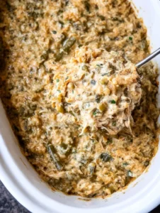 6-Ingredient Slow Cooker Chicken and Stuffing