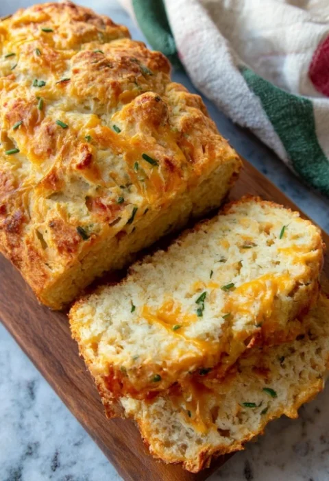 Beer Cheese Bread