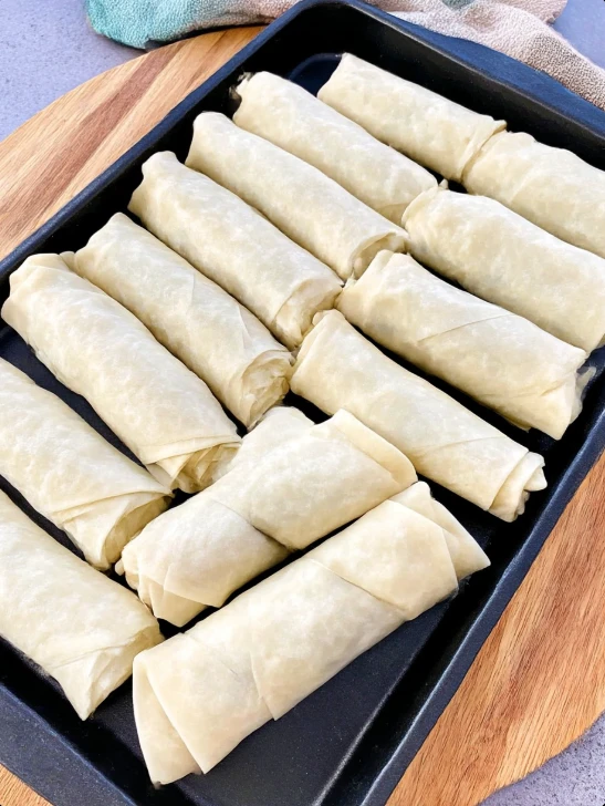 Cheeseburger Spring Rolls