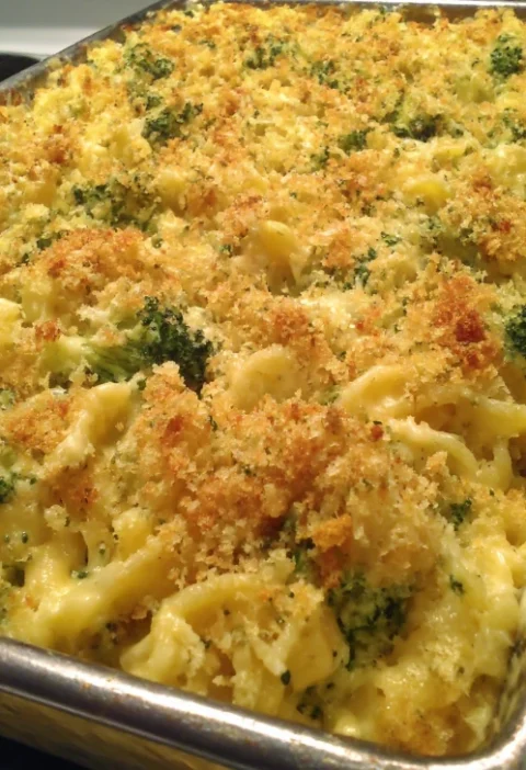 Cheesy Broccoli Ritz Casserole