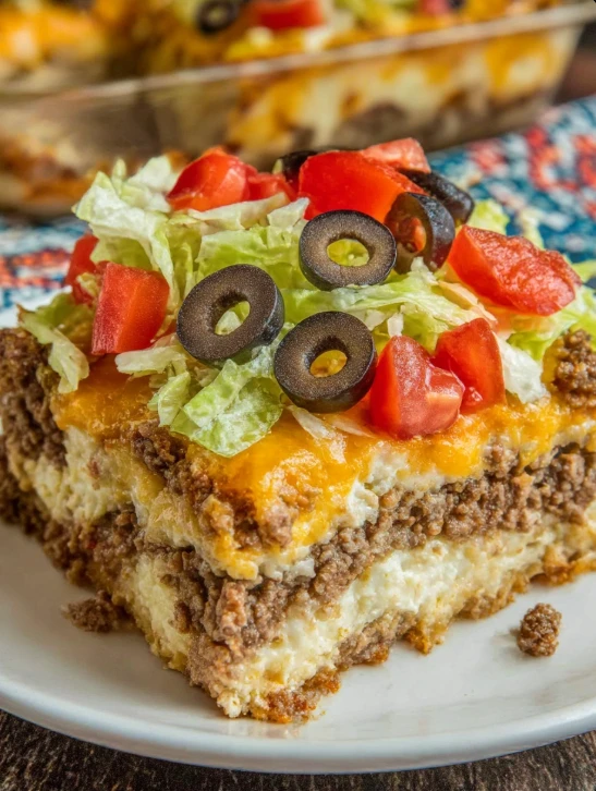 Cheesy Taco Casserole