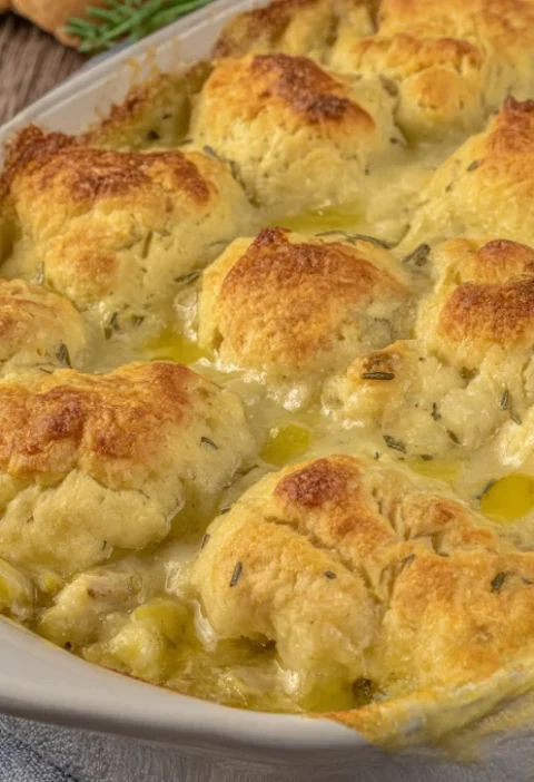 Chicken Dumplings Casserole