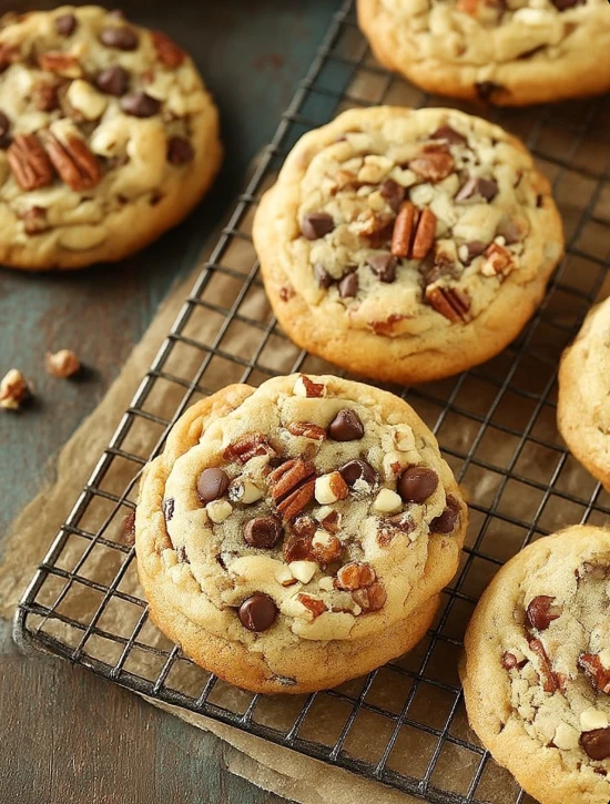 Chocolate Chip Pecan Cookies