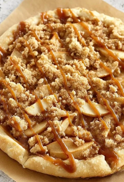 Church Supper Apple Crisp Pizza