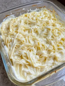 Church Supper Noodles Romanoff