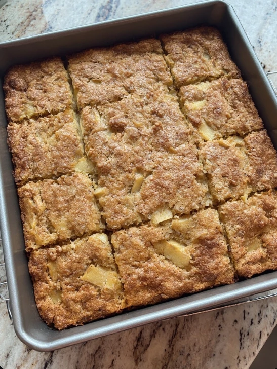 Church Supper Parisian Apple Cake