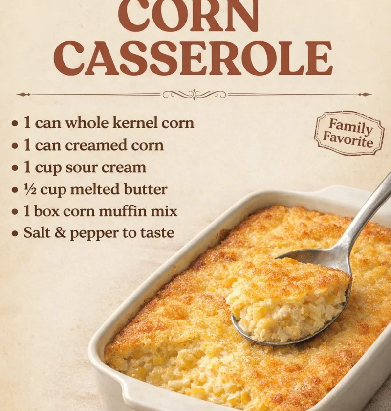 Corn Casserole Susan Drees