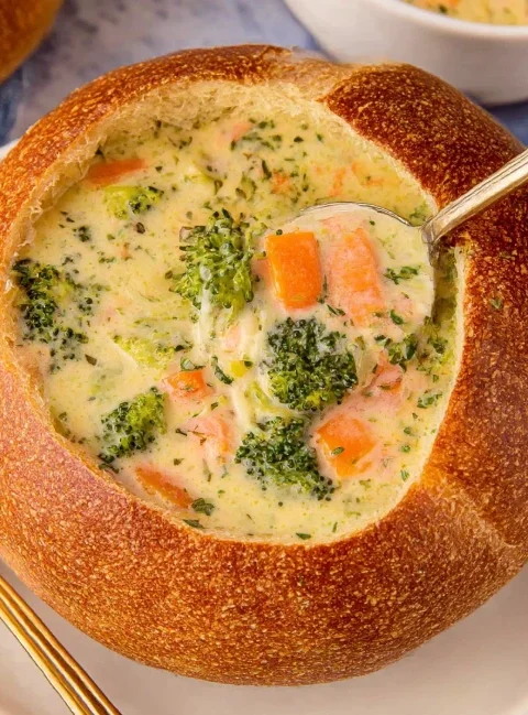 Cozy Grandmas Broccoli Cheddar Soup