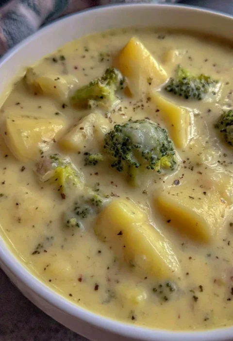 Cozy Grandmas Broccoli Potato Soup
