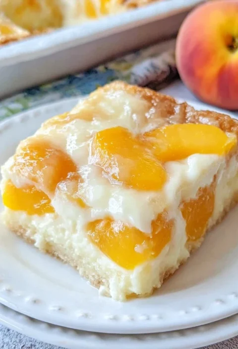 Cozy Grandmas Peaches Cream Bars
