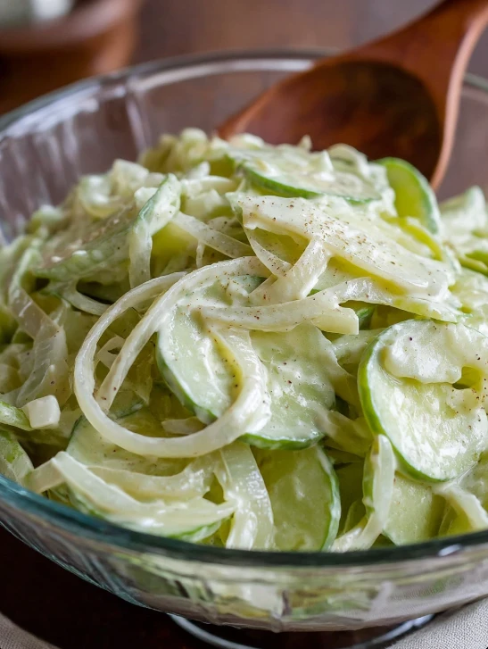 Creamy Cucumber Salad