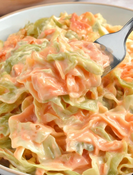 Creamy Tomato Cabbage