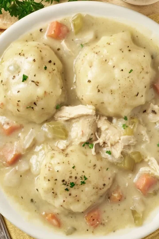 Crock Pot Chicken Dumplings