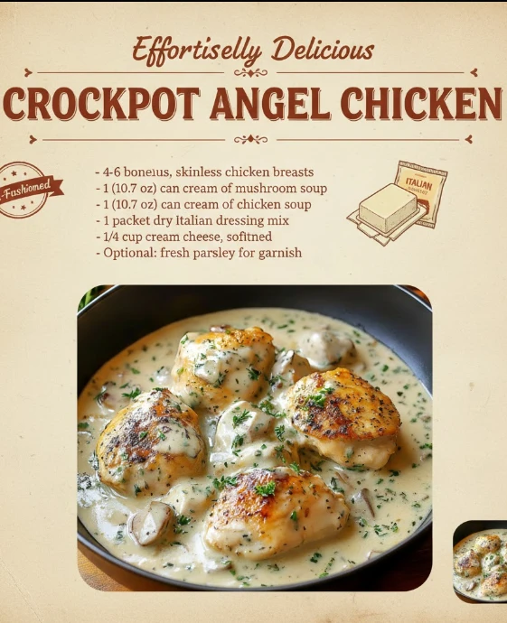 Crockpot Angel Chicken