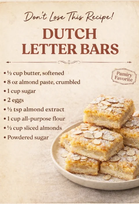 Dutch Letter Bars