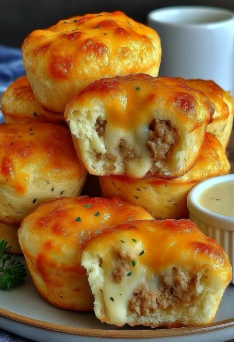 Bisquick Sausage Muffins