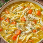 round Beef and Gravy Over Mashed Potatoes