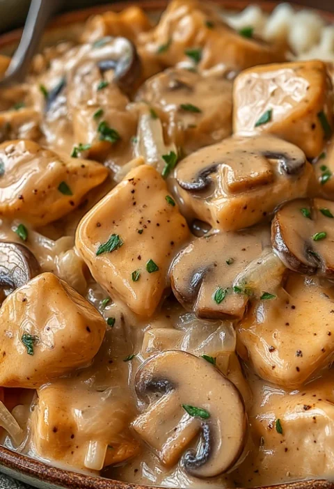 Chicken Stroganoff