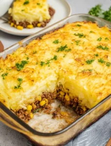 Easy Upside-Down Shepherd’s Pie