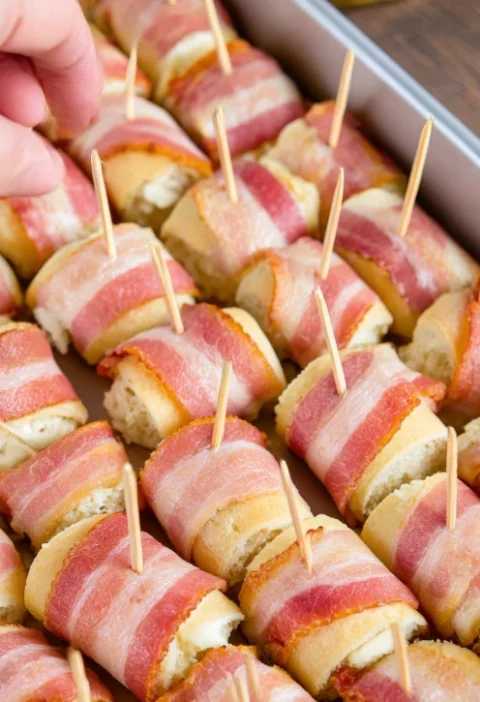 Grandma Pats Bacon Rolls