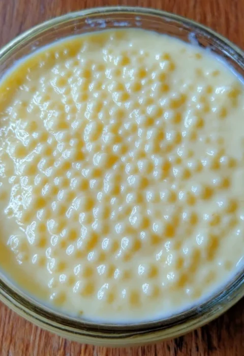Homemade Tapioca Pudding
