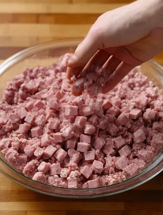 Impossible Ham Swiss Pie