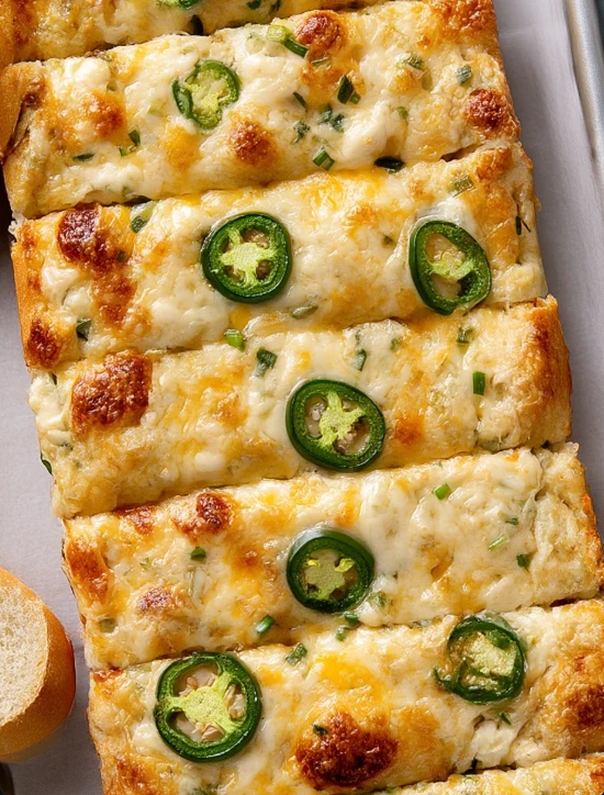 Jalapeño Popper Cheese Bread