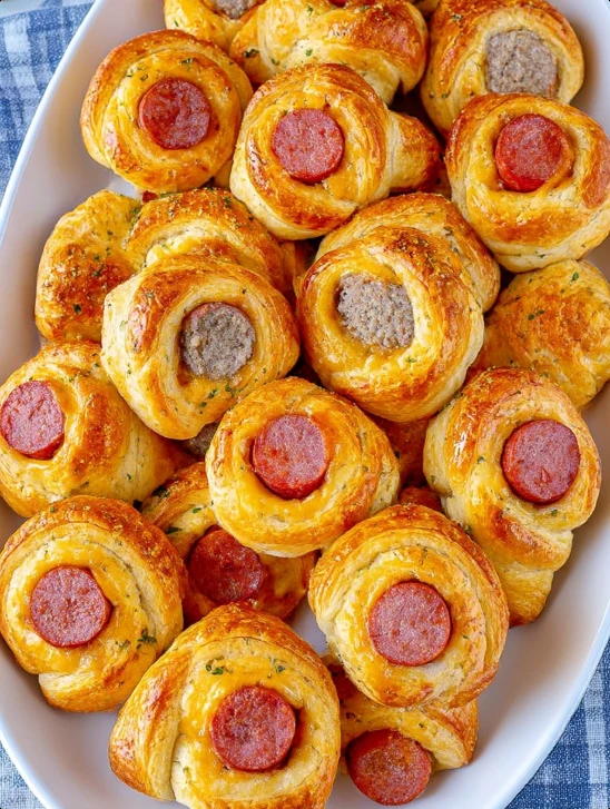 Kilted Sausage Bites