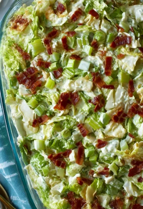 Makeahead Salad Casserole