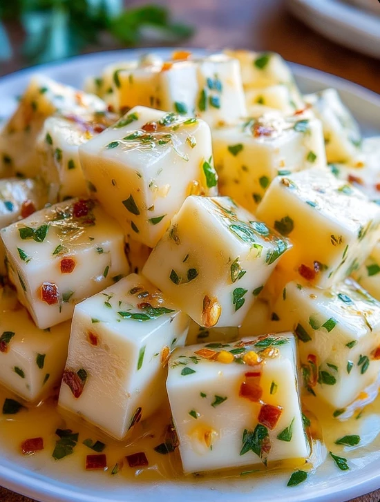 Marinated Cheese Appetizer