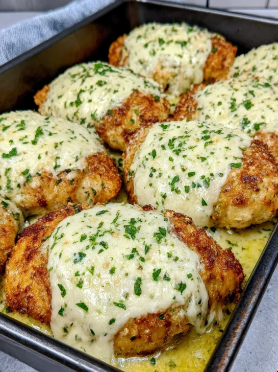 Mayonnaise and Parmesan Chicken
