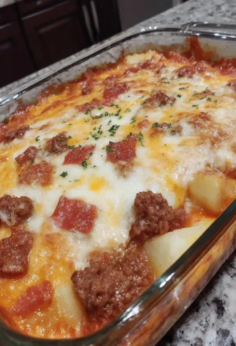 Meat Potato Casserole